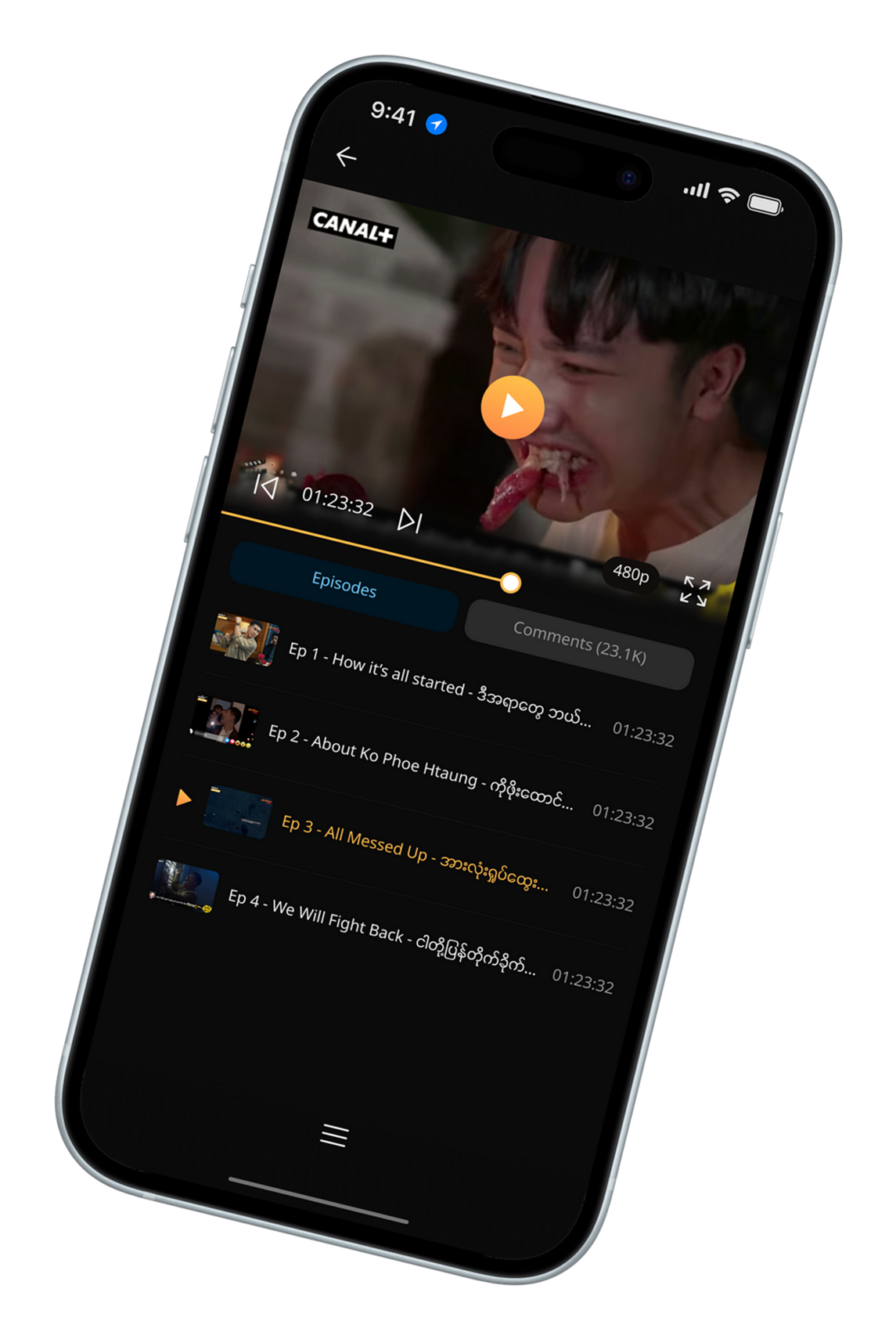 Beauty Pageant Mobile Interface